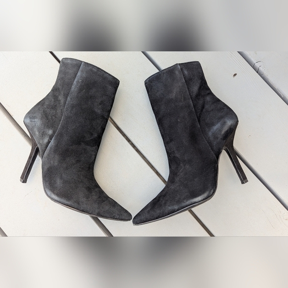 Marc Fisher Semina Boots .Leather Size 7.5 - Picture 8 of 12